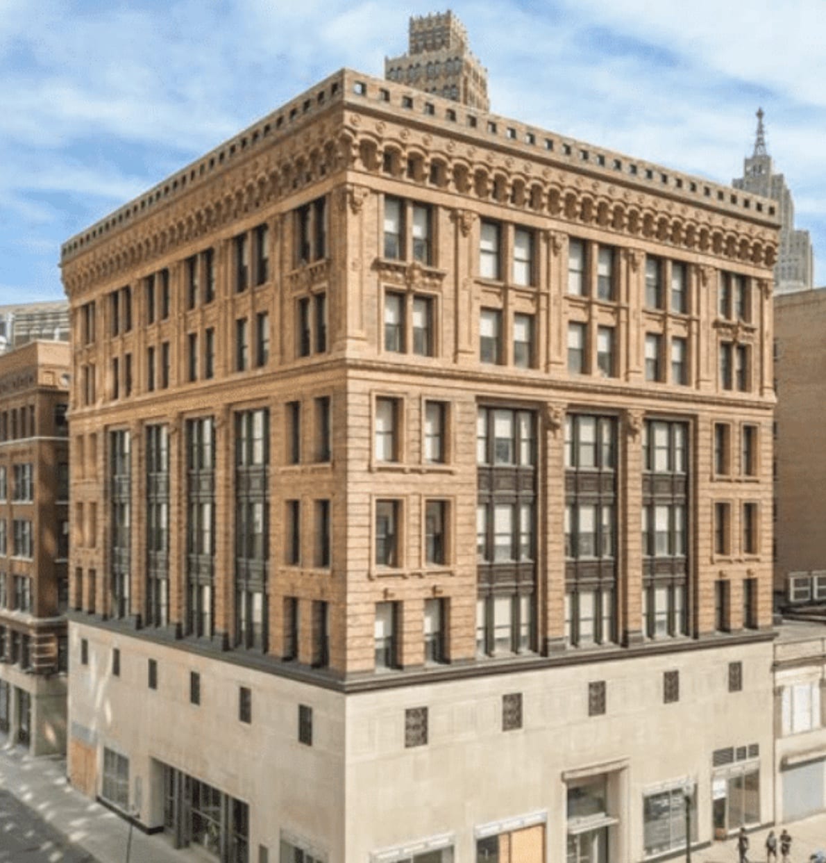 The Louis Kamper and Stevens Buildings